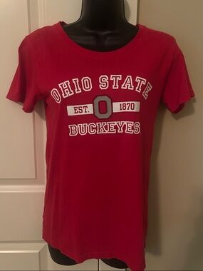 Ohio State Buckeyes Women's Red Tee
